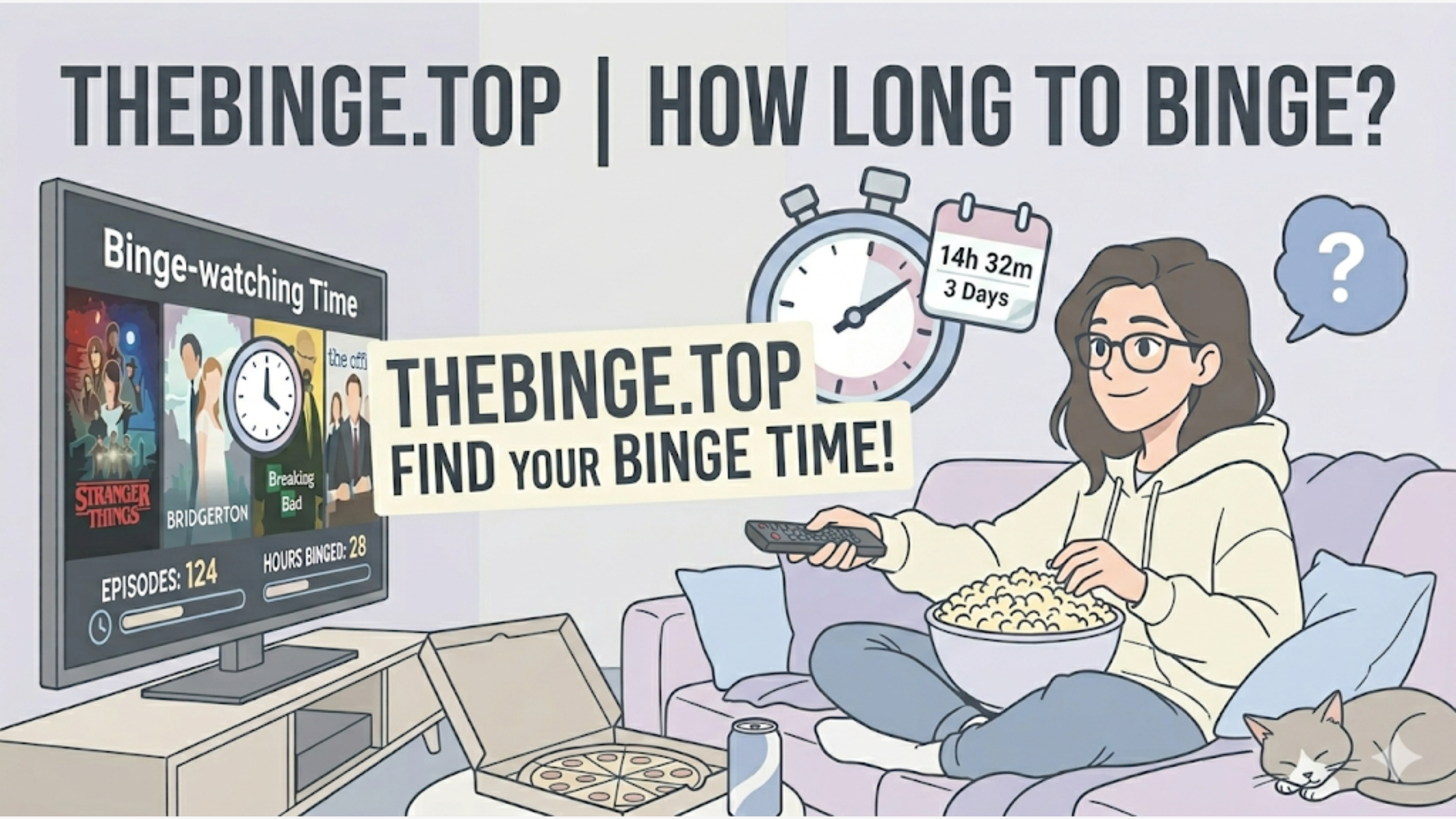 theBinge | How Long to Binge a Show? Free Watch Time Calculator